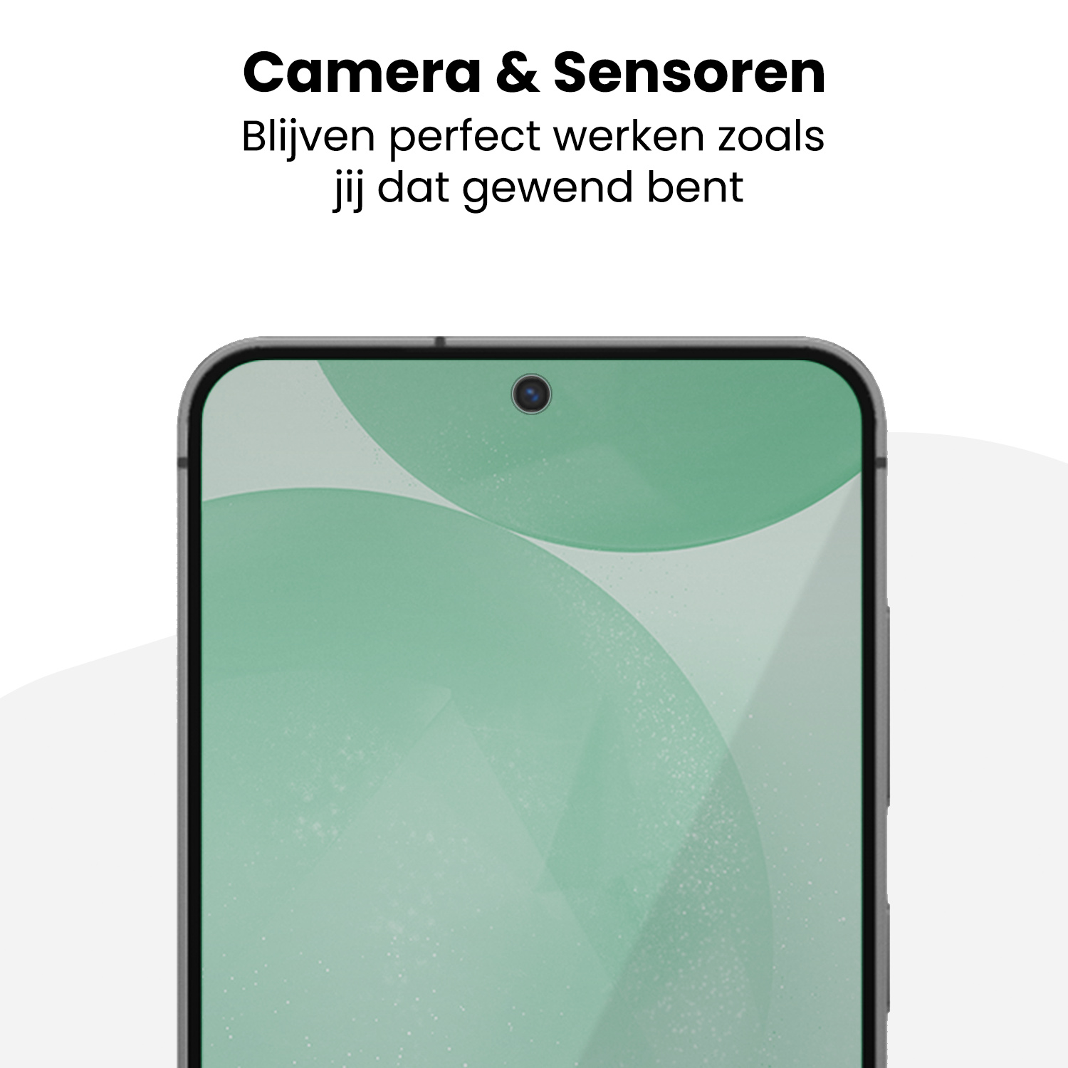 Forterra Forterra Samsung Galaxy S24 Hybrid Privacy Screenprotector - 3 PACK