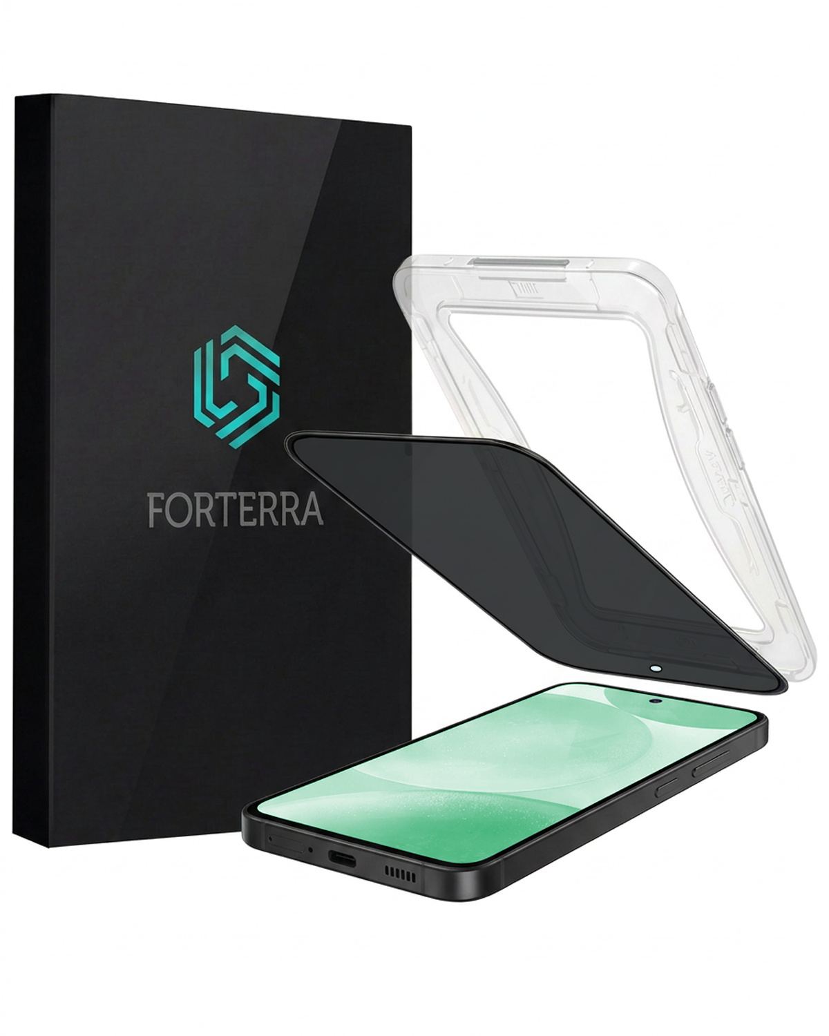 Forterra Forterra Samsung Galaxy S24 Plus Hybrid Privacy Screenprotector