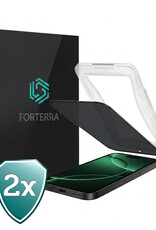 Forterra Forterra iPhone 16 Pro Max Hybrid Privacy Screenprotector - 2 PACK