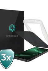 Forterra Forterra iPhone 16 Pro Max Hybrid Privacy Screenprotector - 3 PACK