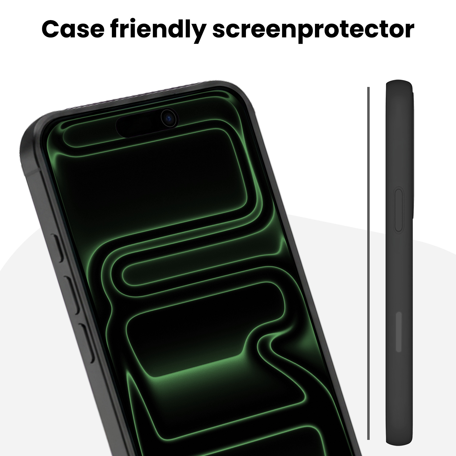 BASEY. BASEY. iPhone 17 Pro Max Hybrid Privacy Screenprotector - 2 PACK