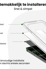 BASEY. BASEY. iPhone 17 Pro Max Hybrid Privacy Screenprotector - 3 PACK