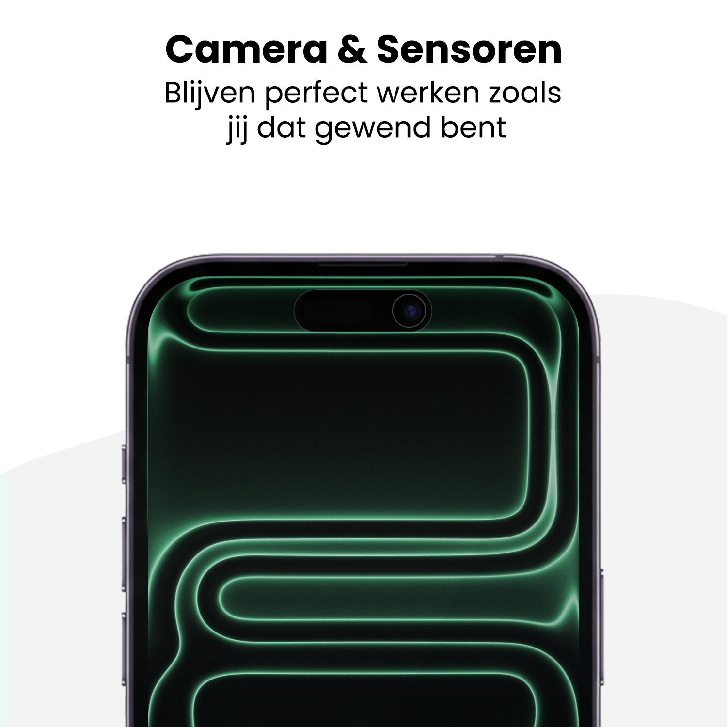 Forterra Forterra iPhone 17 Pro Max Hybrid Privacy Screenprotector - 2 PACK