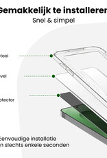 BASEY. BASEY. Samsung Galaxy S25 Ultra Hybrid Privacy Screenprotector - 2 PACK