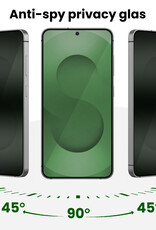 BASEY. BASEY. Samsung Galaxy S25 Ultra Hybrid Privacy Screenprotector - 2 PACK