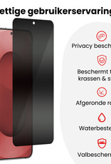 NoXx NoXx Samsung Galaxy S25 Ultra Hybrid Privacy Screenprotector - 3 PACK