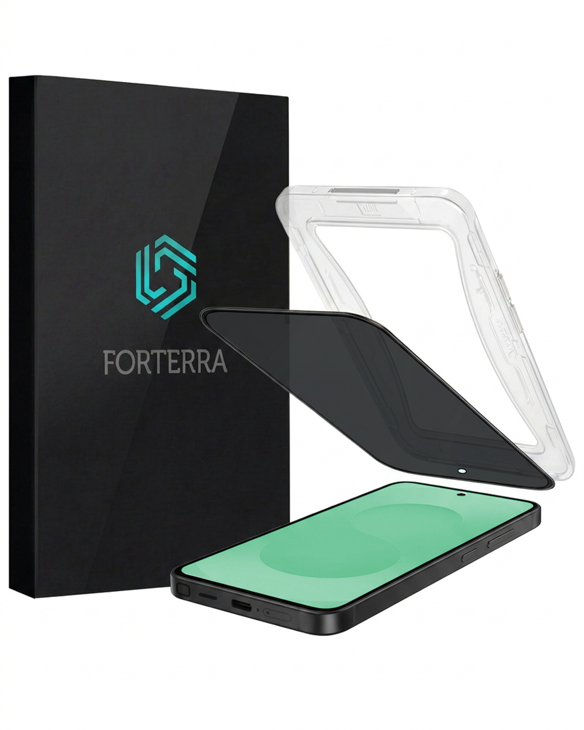 Forterra Forterra Samsung Galaxy S25 Ultra Hybrid Privacy Screenprotector
