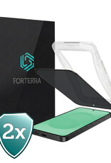 Forterra Forterra Samsung Galaxy S25 Ultra Hybrid Privacy Screenprotector - 2 PACK