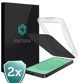 Forterra Forterra Samsung Galaxy S25 Ultra Hybrid Privacy Screenprotector - 2 PACK