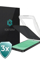 Forterra Forterra Samsung Galaxy S25 Ultra Hybrid Privacy Screenprotector - 3 PACK