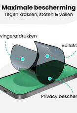 Forterra Forterra Samsung Galaxy S25 Ultra Hybrid Privacy Screenprotector - 3 PACK