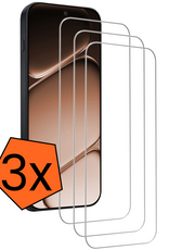 Nomfy Nomfy OnePlus Nord 6 Screenprotector Glas - 3 PACK
