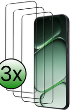 BASEY. BASEY. OnePlus Nord 6 Screenprotector Glas  Full Cover - 3 PACK