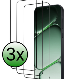 BASEY. BASEY. OnePlus Nord 6 Screenprotector Glas  Full Cover - 3 PACK