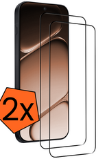 Nomfy Nomfy OnePlus Nord 6 Screenprotector Glas  Full Cover - 2 PACK