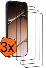 Nomfy Nomfy OnePlus Nord 6 Screenprotector Glas  Full Cover - 3 PACK