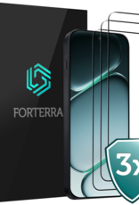 Forterra Forterra OnePlus Nord 6 Screenprotector Glas  Full Cover - 3 PACK
