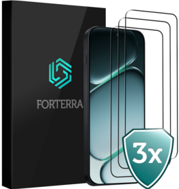 Forterra Forterra OnePlus Nord 6 Screenprotector Glas  Full Cover - 3 PACK