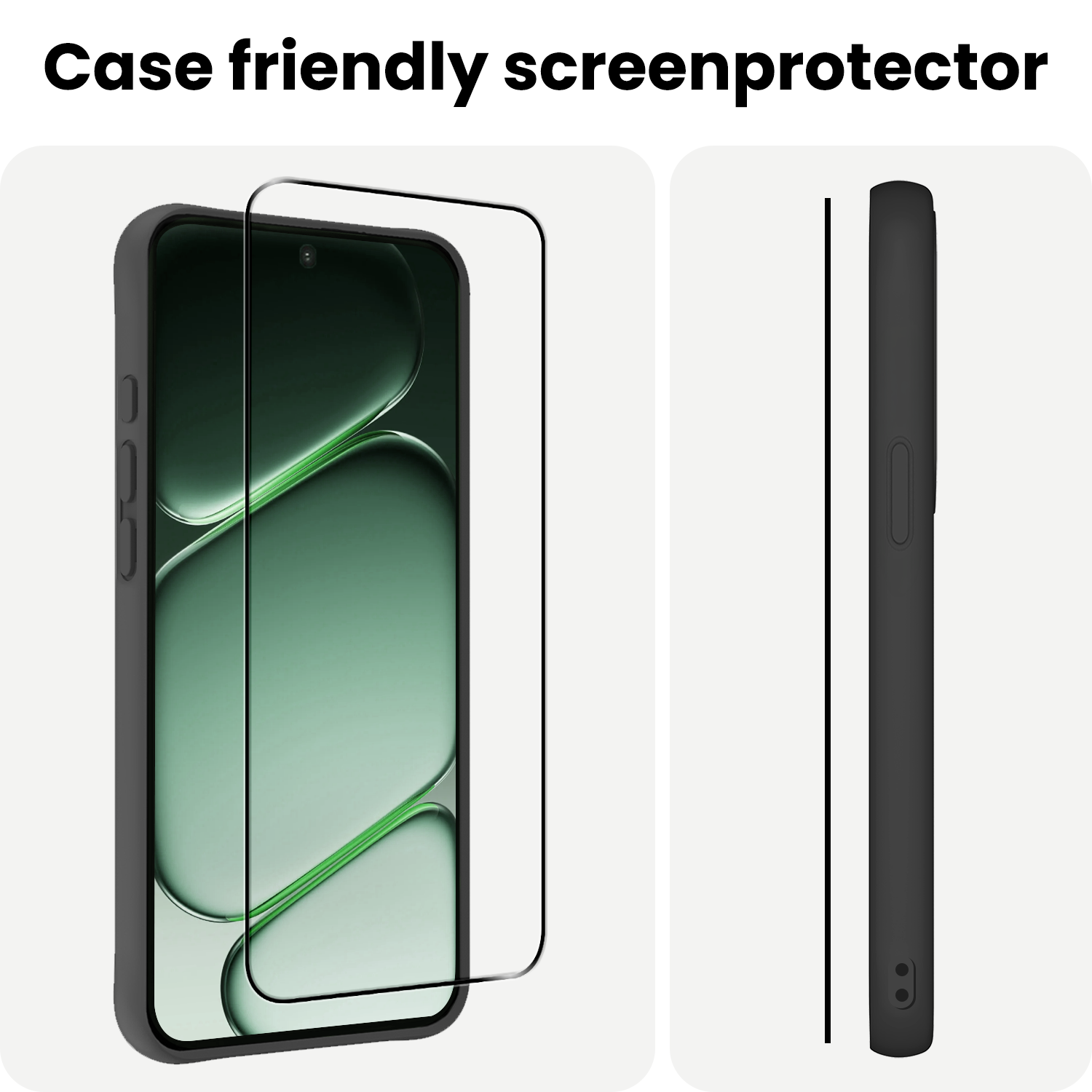 BASEY. BASEY. OnePlus Nord CE6 Screenprotector Glas Full Cover