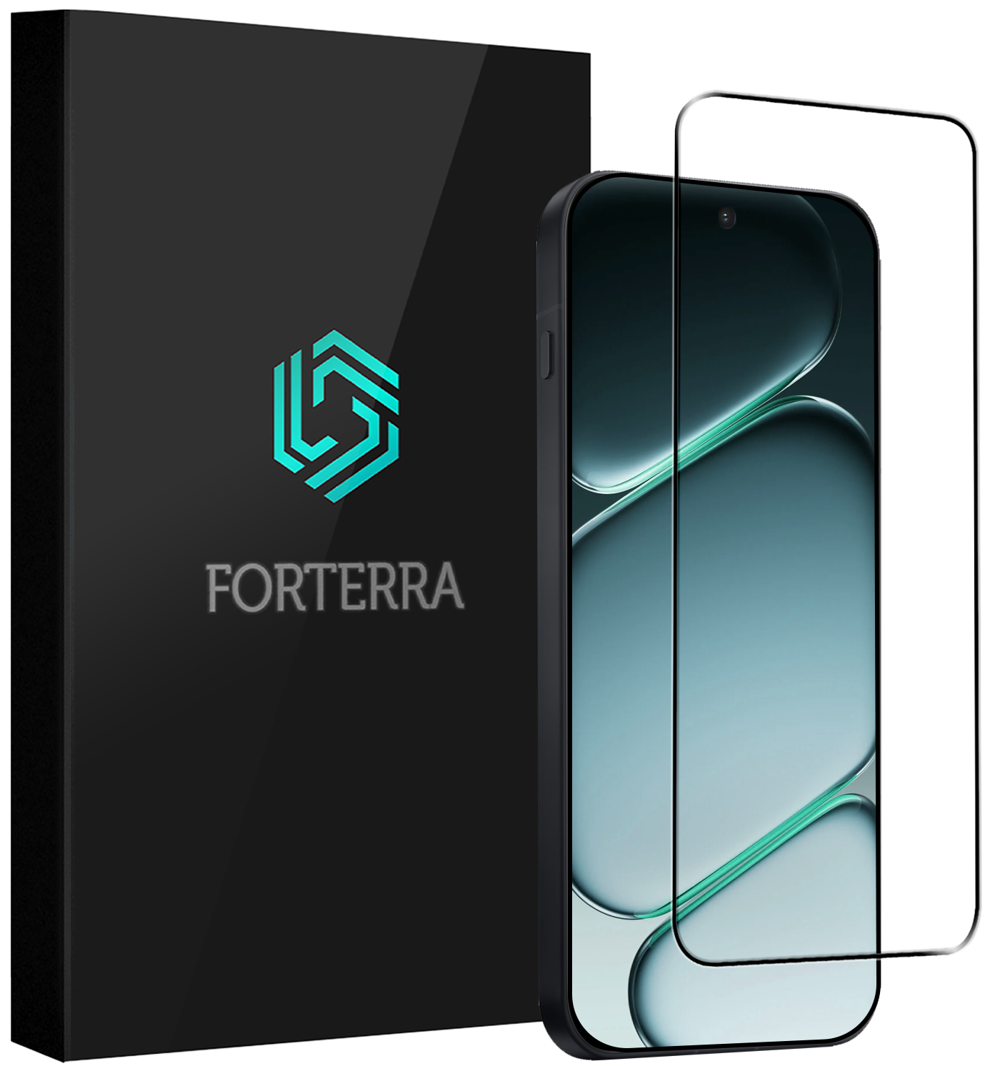 Forterra Forterra OnePlus Nord CE6 Screenprotector Glas Full Cover
