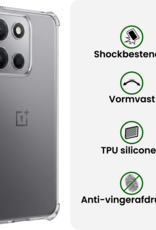 BASEY. BASEY. OnePlus Nord 6 Hoesje Shockproof - Transparant - 2 PACK