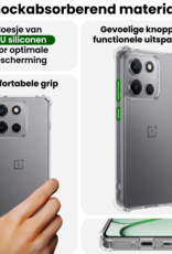 BASEY. BASEY. OnePlus Nord 6 Hoesje Shockproof - Transparant - 2 PACK