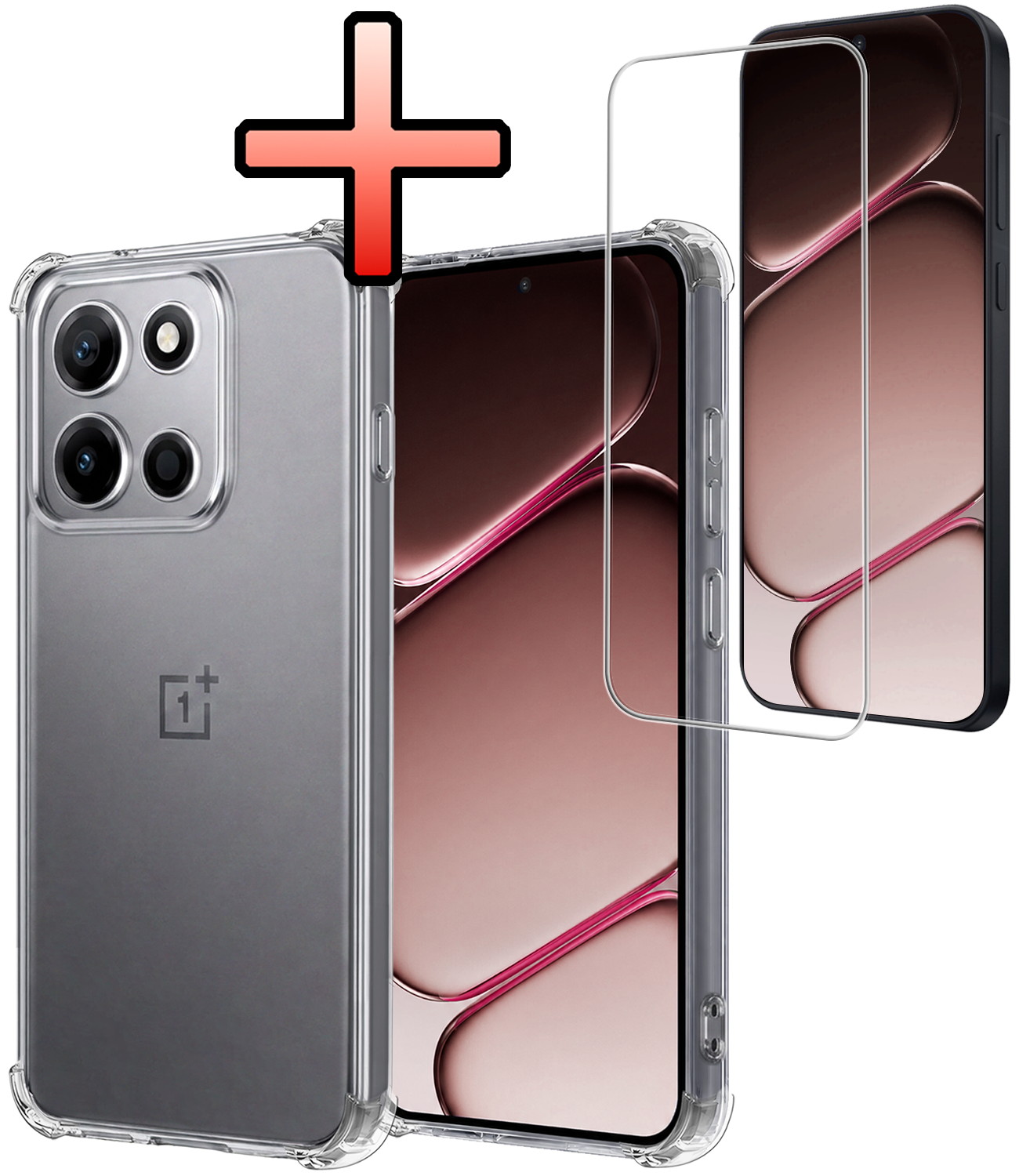 NoXx NoXx OnePlus Nord 6 Hoesje Shockproof Met Screenprotector