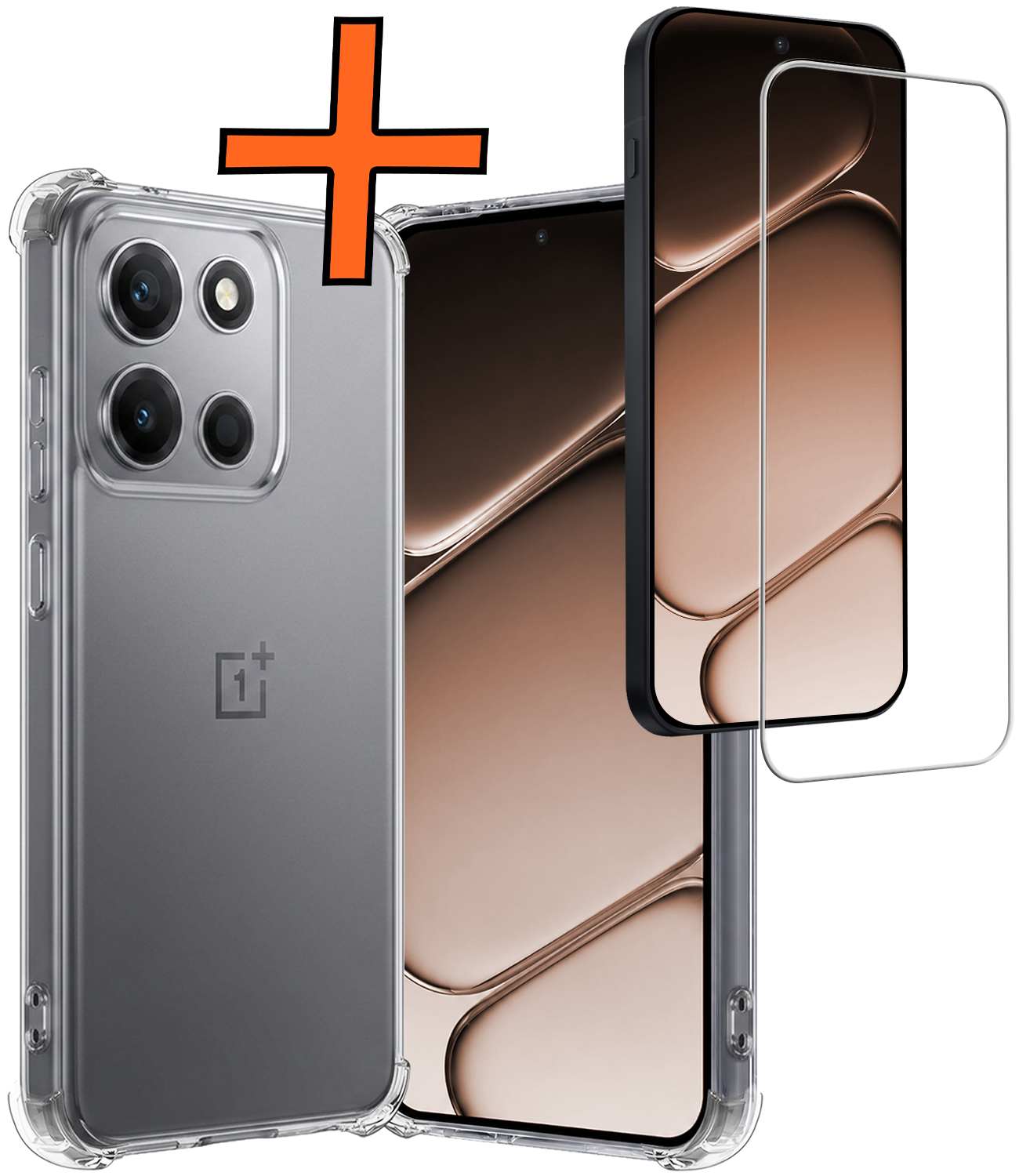 Nomfy Nomfy OnePlus Nord 6 Hoesje Shockproof Met Screenprotector