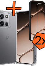 Nomfy Nomfy OnePlus Nord 6 Hoesje Shockproof Met 2x Screenprotector