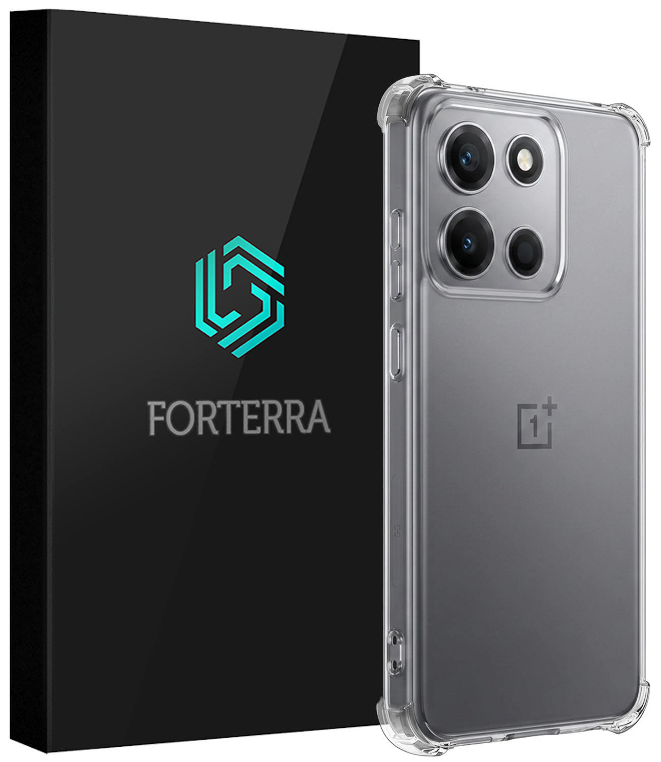 Forterra Forterra OnePlus Nord 6 Hoesje Shockproof - Transparant