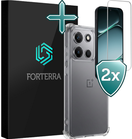 Forterra Forterra OnePlus Nord 6 Hoesje Shockproof Met 2x Screenprotector