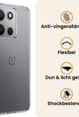 Nomfy Nomfy OnePlus Nord 6 Hoesje Siliconen - Transparant - 2 PACK
