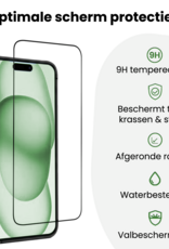 BASEY. BASEY. iPhone 15 Plus Screenprotector Perfect Fit Kit - 2 PACK