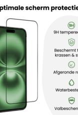 BASEY. BASEY. iPhone 16 Screenprotector Perfect Fit Kit - 2 PACK