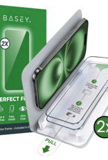 BASEY. BASEY. iPhone 16 Plus Screenprotector Perfect Fit Kit - 2 PACK