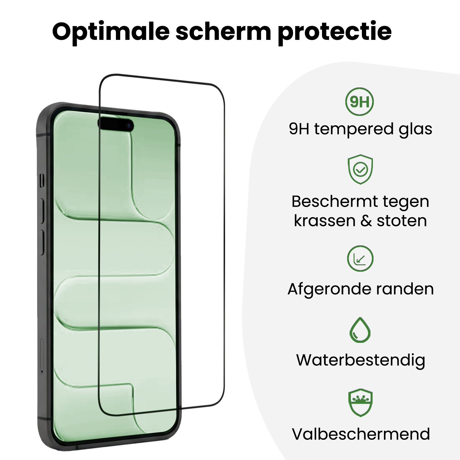 BASEY. BASEY. iPhone Air Screenprotector Perfect Fit Kit - 2 PACK