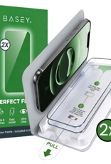 BASEY. BASEY. iPhone 16e Screenprotector Perfect Fit Kit - 2 PACK