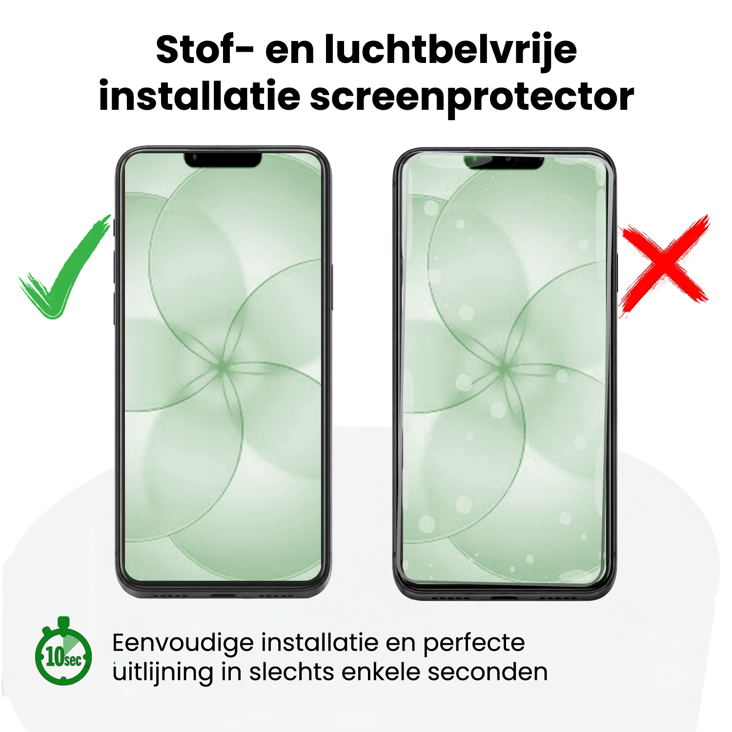 BASEY. BASEY. iPhone 17e Screenprotector Perfect Fit Kit - 2 PACK