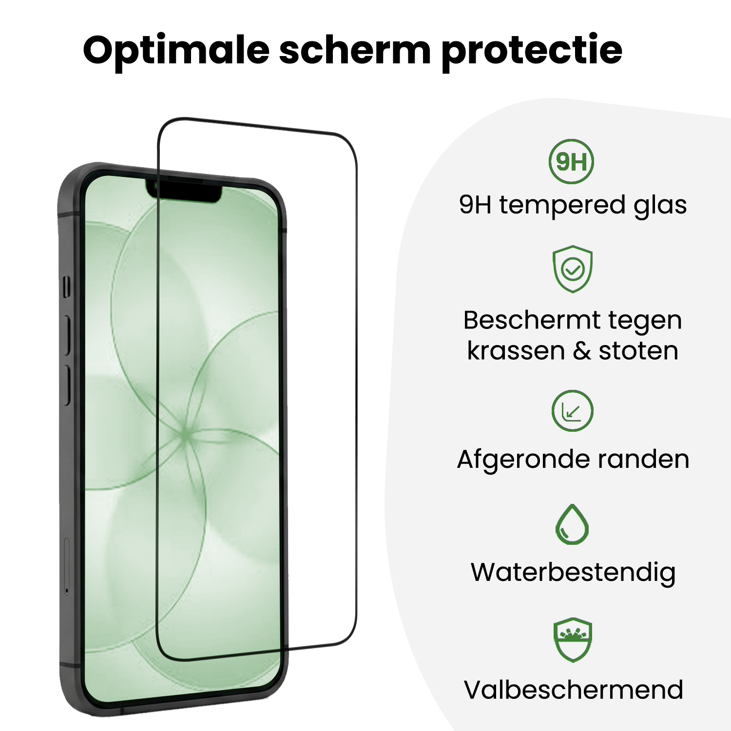 BASEY. BASEY. iPhone 17e Screenprotector Perfect Fit Kit - 2 PACK