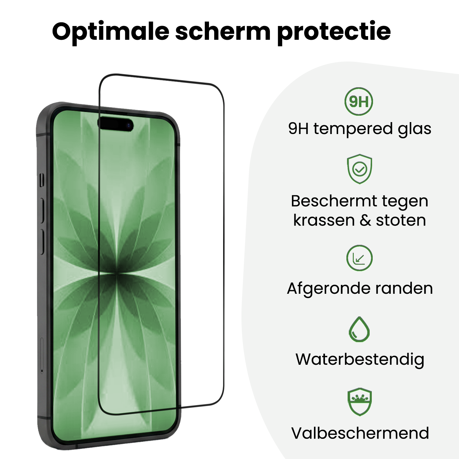 BASEY. BASEY. iPhone 17 Screenprotector Perfect Fit Kit - 2 PACK