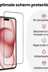NoXx NoXx iPhone 15 Plus Screenprotector Perfect Fit Kit - 2 PACK