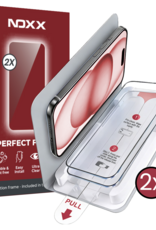 NoXx NoXx iPhone 15 Plus Screenprotector Perfect Fit Kit - 2 PACK
