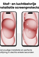 NoXx NoXx iPhone 15 Plus Screenprotector Perfect Fit Kit - 2 PACK
