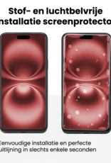 NoXx NoXx iPhone 16 Plus Screenprotector Perfect Fit Kit - 2 PACK