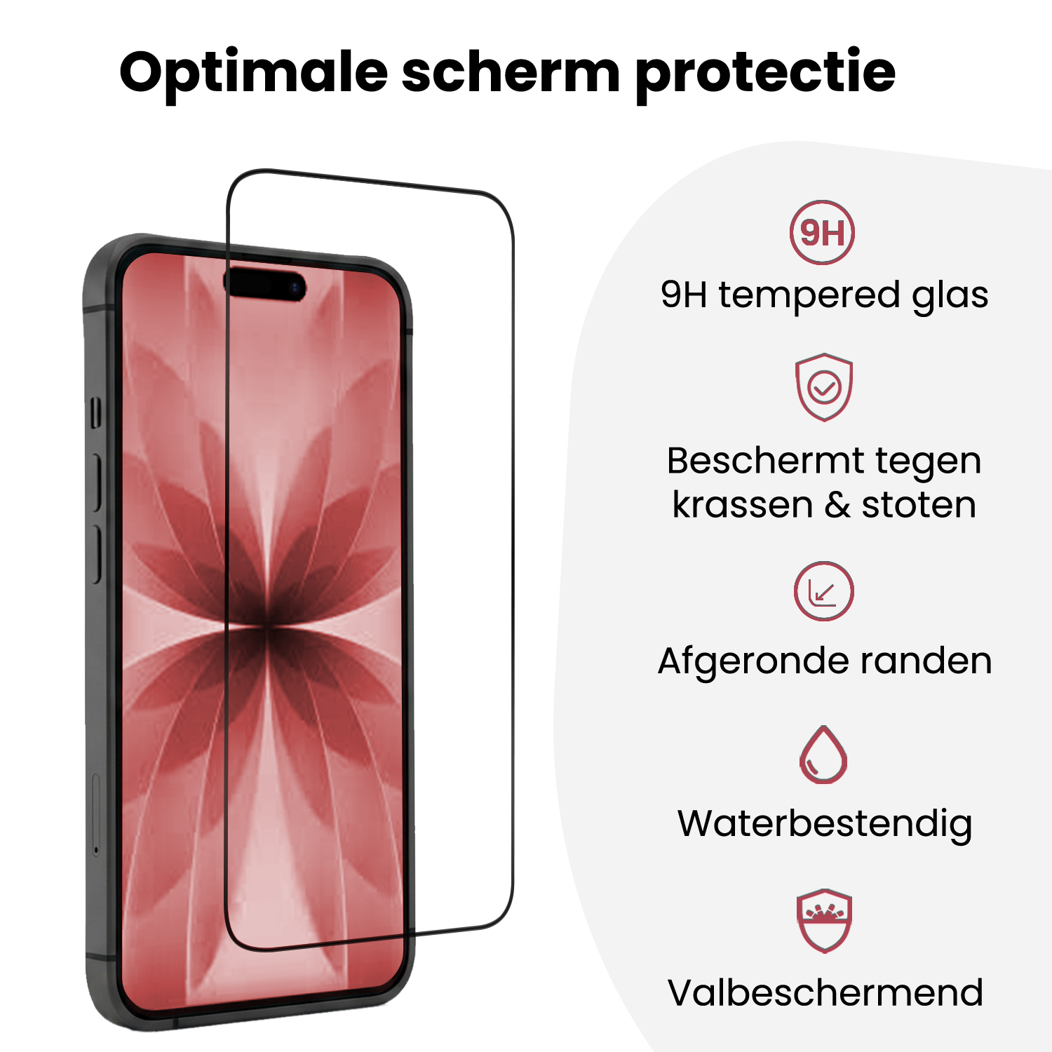 NoXx NoXx iPhone 17 Screenprotector Perfect Fit Kit - 2 PACK