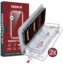 NoXx NoXx iPhone 17 Pro Screenprotector Perfect Fit Kit - 2 PACK