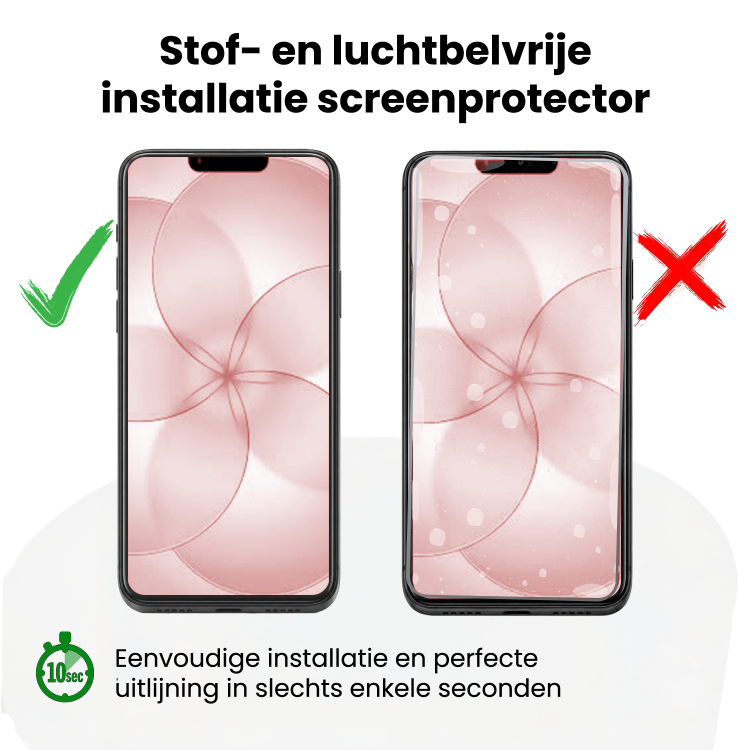 NoXx NoXx iPhone 17e Screenprotector Perfect Fit Kit - 2 PACK