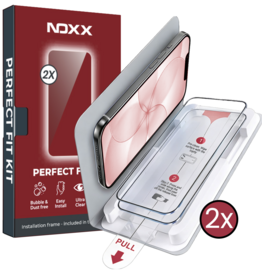 NoXx NoXx iPhone 17e Screenprotector Perfect Fit Kit - 2 PACK
