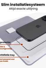 Nomfy Nomfy iPhone 15 Screenprotector Perfect Fit Kit - 2 PACK