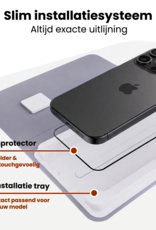 Nomfy Nomfy iPhone 15 Pro Screenprotector Perfect Fit Kit - 2 PACK